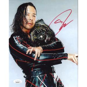 Shinsuke Nakamura 2019 IC Title 8 x 10 Promo - JSA AUTOGRAPHED Discount High Quality