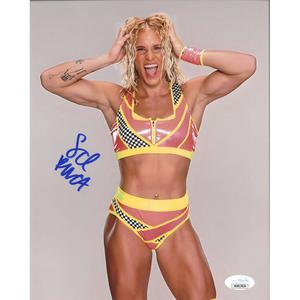 Sol Ruca Pink & Yellow Gear 8 x 10 Promo - JSA AUTOGRAPHED Discount Best Sale