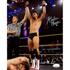 Andre Chase Arms Up 8 x 10 Promo - JSA AUTOGRAPHED High Quality For Sale