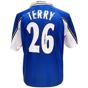 Chelsea 1998 John Terry Signed Shirt Outlet Best Seller