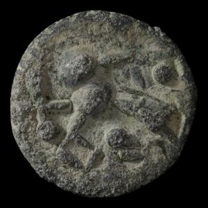 Crusaders, Byzantine Inspired Lead Coin - c. 1100 to 1300 CE - The Crusades Cheap Pice Outlet Sale