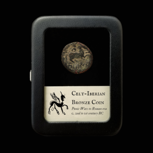 Celtiberian Bronze Coin, Punic Wars to Roman Era - c. 2nd to 1st century BCE - Ancient Spain Outlet Shop Offer