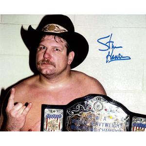Stan Hansen Promo - AUTOGRAPHED Clearance Extremely