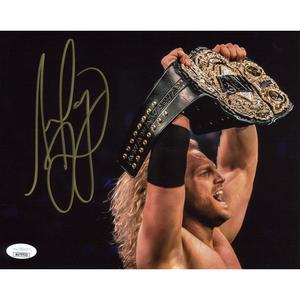 Adam Page Champion 8 x 10 Promo - JSA AUTOGRAPHED Free Shipping Nicekicks