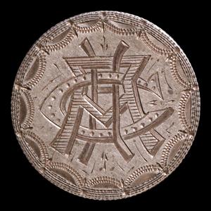 Victorian Era Love Token, Carved Onto U.S. Seated Liberty Dime - 1885 - United States of America Clearance Order