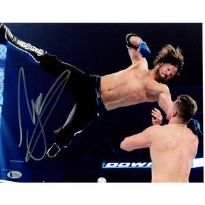 AJ Styles 11x14 Autographed Promo Outlet 100% Authentic