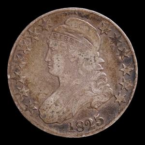 United States, Capped Bust Silver Half Dollar - 1825 - United States of America Limited Edition Cheap Pice