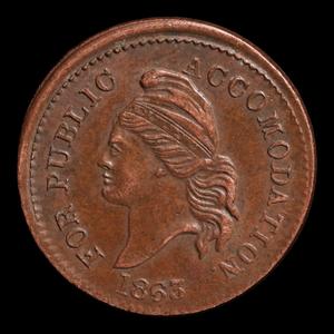 U.S. Civil War Token, "Knickerbocker Currency" - 1863 - United States of America Purchase For Sale