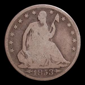 United States, Seated Liberty Silver Half Dollar (Arrows & Rays) - 1853 - United States of America Discount 2025