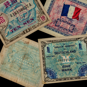 World War II, Allied Military Currency - 1940's - Europe & Japan Discount Eastbay