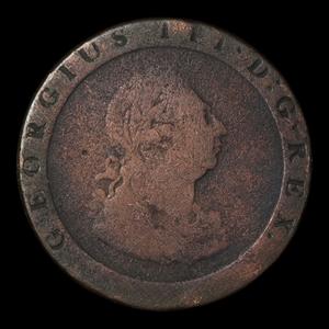 United Kingdom, King George III, Cartwheel Penny - 1797 - United Kingdom Pay With Visa For Sale