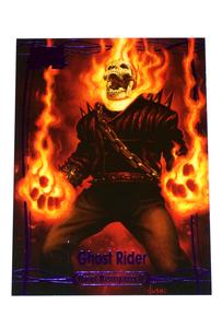 2024 Marvel Masterpiece XL Ghost Rider Purple Foil LTD 199 New Arrival Cheap Pice