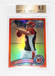 2011 Topps Chrome Andy Dalton Orange Refractors Rookie BGS 9.5 Get Authentic Cheap Pice