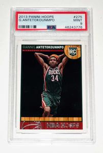 2013 Panini Hoops Giannis Antetokounmpo Rookie Card PSA 9 In China