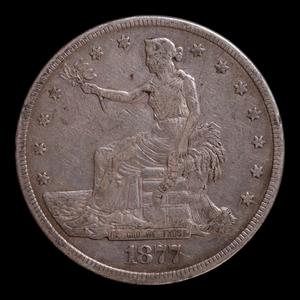 Untied States, Silver Trade Dollar - 1877 - United States of America 2025 Newest Sale Online