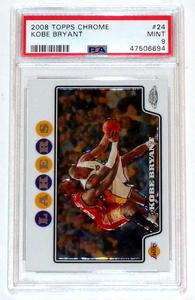 2008 Topps Chrome Kobe vs Lebron PSA 9 Sale Cheap Pice