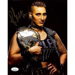 Rhea Ripley Promo - AUTOGRAPHED Fashionable