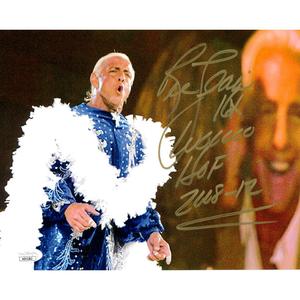 Ric Flair WMXXIV Entrance 8 x 10 Promo - JSA AUTOGRAPHED Footlocker Pictures Online