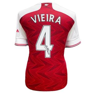 Arsenal FC Patrick Vieira Signed Shirt Cheap Sale With Paypal