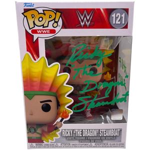 Ricky "The Dragon" Steamboat Funko #121 - Autographed Outlet Store Online