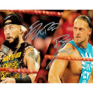 Enzo Amore & Big Cass Split Screen 8 x 10 Promo - DUAL AUTOGRAPHED Sale Nicekicks