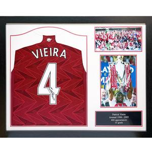 Arsenal FC Patrick Vieira Signed Shirt (Framed) Outlet Looking For