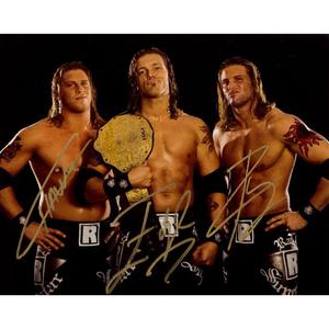 Edgeheads Promo - TRIPLE AUTOGRAPHED With Credit Card Cheap Pice