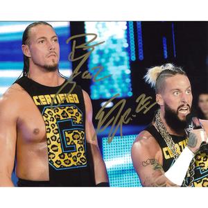 Enzo Amore & Big Cass Certified G 8 x 10 Promo - DUAL AUTOGRAPHED Outlet 2025 New
