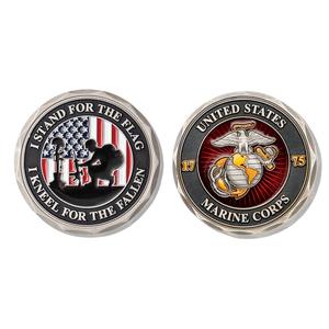USMC Kneel For The Fallen Challenge Coin Clearance Great Deals