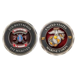 2nd Battalion 1st Marines Challenge Coin Sale 100% Authentic