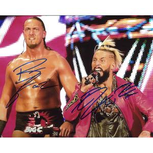 Enzo Amore & Big Cass Red 8 x 10 Promo - DUAL AUTOGRAPHED Discount Cheap Online