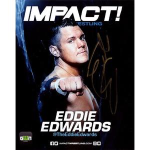 Eddie Edwards IMPACT Promo - AUTOGRAPHED Buy Cheap Newest