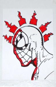Spider-Man Original Art Sketch Card by Sam De La Rosa Visa Payment Cheap Pice
