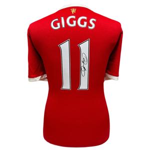 Manchester United Ryan Giggs Signed Shirt Discount Cheapest Pice