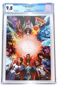 Strange Academy #1 CGC 9.8 Campbell Virgin Variant With Mastercard Cheap Pice