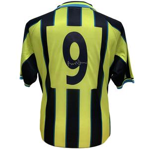 Manchester City FC Paul Dickov Signed Shirt Buy Cheap Low Shipping Fee