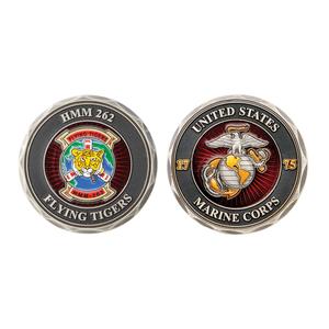 HMM-262 Flying Tigers Coin Challenge Coin Footlocker Pictures Online