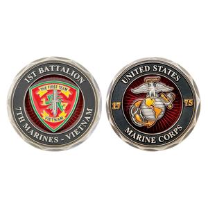 1/7 Vietnam First Team Challenge Coin Genuine Cheap Pice