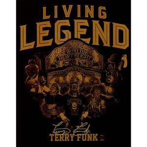Terry Funk 11x14 Print - JSA AUTOGRAPHED Discount Countdown Package