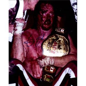 Terry Funk Promo - JSA AUTOGRAPHED Cheap Cost