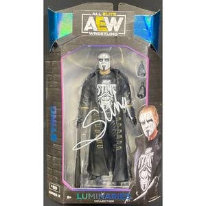 Sting AEW Figure - Autographed Really Cheap
