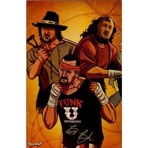 Terry Funk 11x17 Print - JSA AUTOGRAPHED Buy Cheap Cheapest Pice
