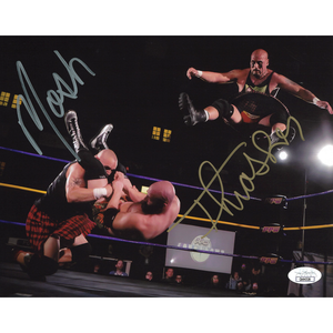 The Headbangers Stage Dive 8 x 10 Promo - JSA DUAL AUTOGRAPHED Footlocker Finishline Cheap Pice