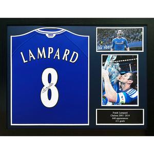 Frank Lampard Chelsea FC Signed Shirt (Framed) Online Online Outlet Sale
