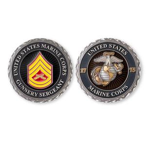 USMC Gunnery Sergeant Rank Challenge Coin Explore Online