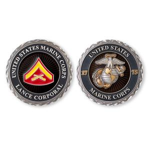 USMC Lance Corporal Rank Challenge Coin Best Wholesale Cheap Pice