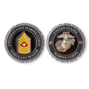 USMC Sergeant Major Rank Challenge Coin Clearance Marketable