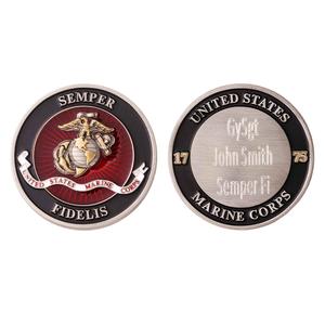 USMC Flag Customizable Coin Clearance Amazon