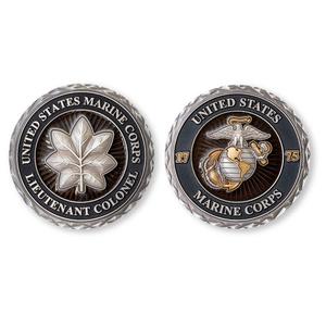 USMC Lieutenant Colonel Rank Challenge Coin Collections Cheap Online