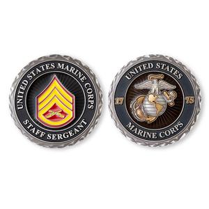 USMC Staff Sergeant Rank Challenge Coin Manchester Cheap Pice